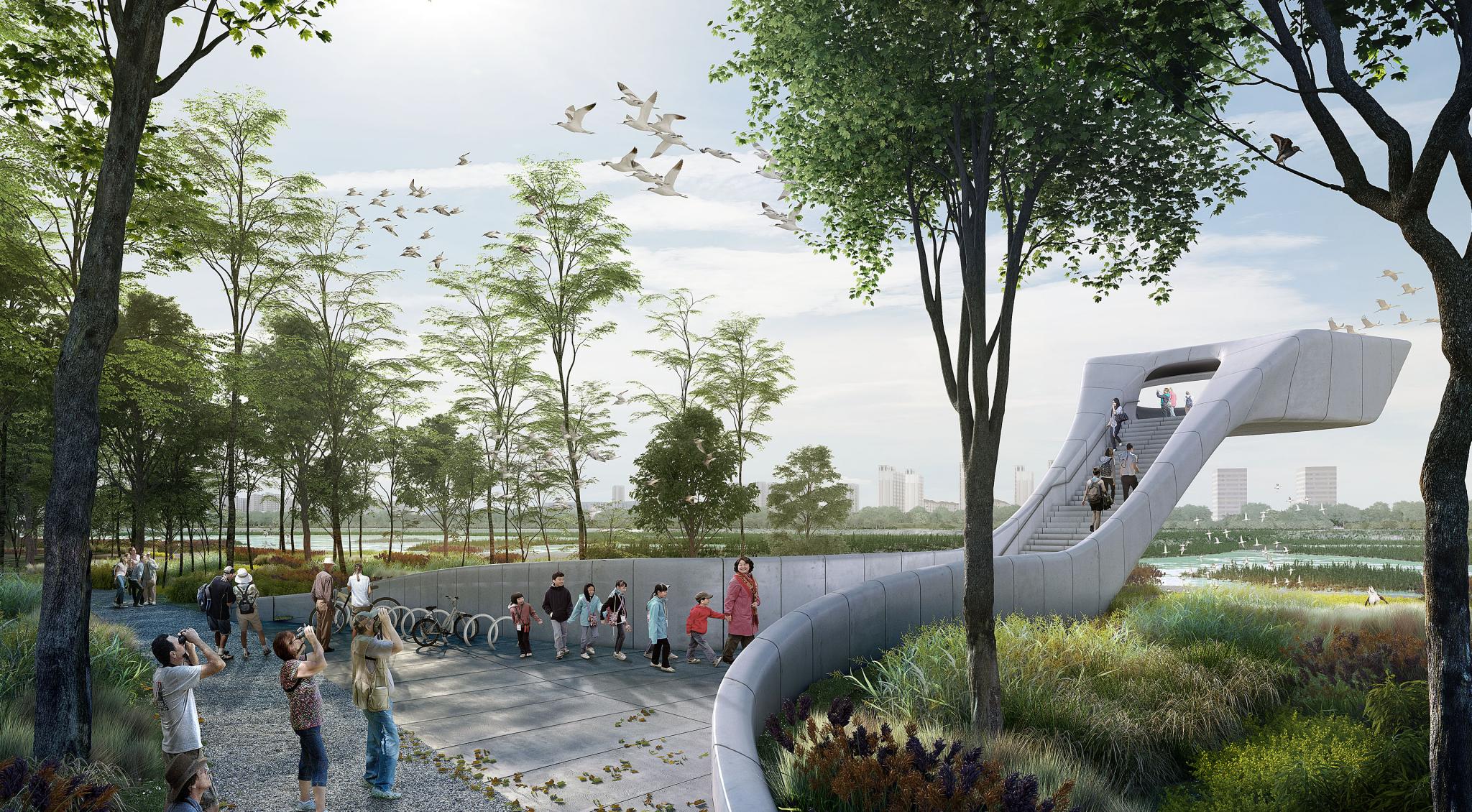 'Bird Airport' Competition Win, China